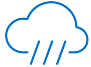 Meteoglass: предупреждение о дожде на стекле окна